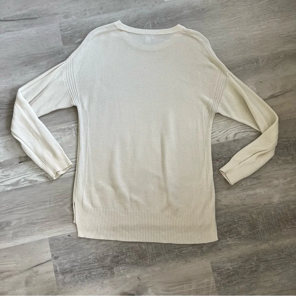 J.Crew split hem crewneck sweater